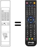 Replacement remote control A 518780