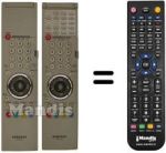 Mando a distancia equivalente Samsung WS 32A108P