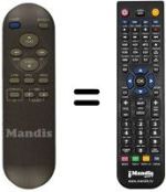 Mando a distancia equivalente LG AC-110 P