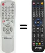Replacement remote control Samsung SV-430 F