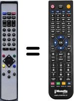 Télécommande équivalente Seitech SE20NT2LCD