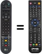Télécommande équivalente LG 23 LC 1RB