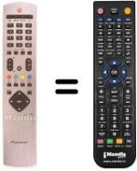 Télécommande équivalente AXD 1471