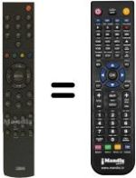 Télécommande équivalente Medion MD 7554 R