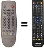 Télécommande équivalente BK3B-C1