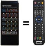 Mando a distancia equivalente Pioneer DECODER BR-82 B (CABLE TV)