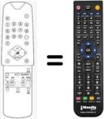 Télécommande équivalente RC 61423