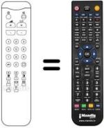 Télécommande équivalente 3F14-00032-140