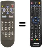 Mando a distancia equivalente Irradio FTC 1451 X