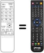 Replacement remote control CLE 898