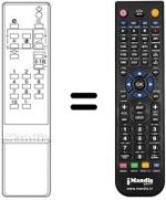 Replacement remote control CT-9321