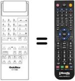 Télécommande équivalente LG CT 7090