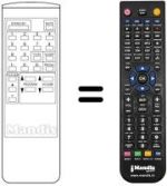 Mando a distancia equivalente Supertech CTV 2632 AV