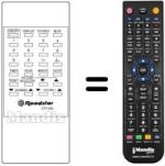 Replacement remote control CTV 552