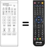 Mando a distancia equivalente CU-SV 1