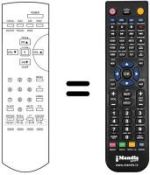 Mando a distancia equivalente Daewoo DTT 21C1 TU (F)