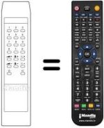 Mando a distancia equivalente Daewoo DCS 1437