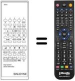 Télécommande équivalente DIGI SYSTEM 6510