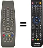 Replacement remote control AURIGA INTERACT 2