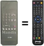 Replacement remote control DT 2000