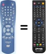 Télécommande équivalente DV-RM 300