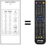 Replacement remote control DX 1500