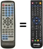 Mando a distancia equivalente E6900-X005A