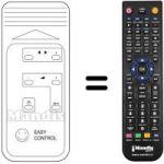 Mando a distancia equivalente EASY REMOTE