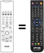 Replacement remote control ES 3 B