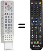 Télécommande équivalente Seitech 46' PLASMA