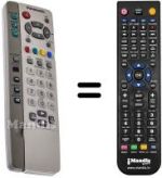 Mando a distancia equivalente Panasonic EUR 511266
