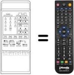 Mando a distancia equivalente EUR 51244