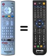 Télécommande équivalente EUR 7636020