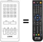 Replacement remote control FB 1B