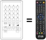 Replacement remote control FB 5006