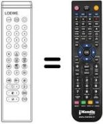 Replacement remote control FB 91
