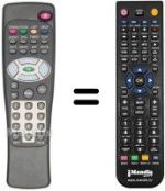 Télécommande équivalente FUJI ONKYO FT 3