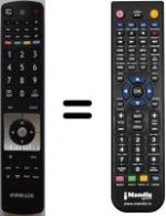 Replacement remote control Finlux FX 26850 N13
