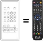 Replacement remote control IQ 16