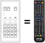 Télécommande équivalente IQ 16