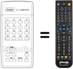 Replacement remote control IFB 13