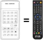 Télécommande équivalente IFB 13 T