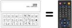 Replacement remote control IFB 16 VCR