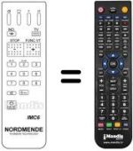 Mando a distancia equivalente NordMende GALAXY 36 XP