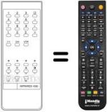 Mando a distancia equivalente Luma LF 56 M 36