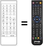 Télécommande équivalente IR 2030 ME