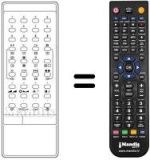 Replacement remote control INFRARED 2060S