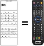 Replacement remote control INFRARED 30 M