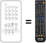 Replacement remote control INFRARED 320
