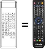Télécommande équivalente IR 516